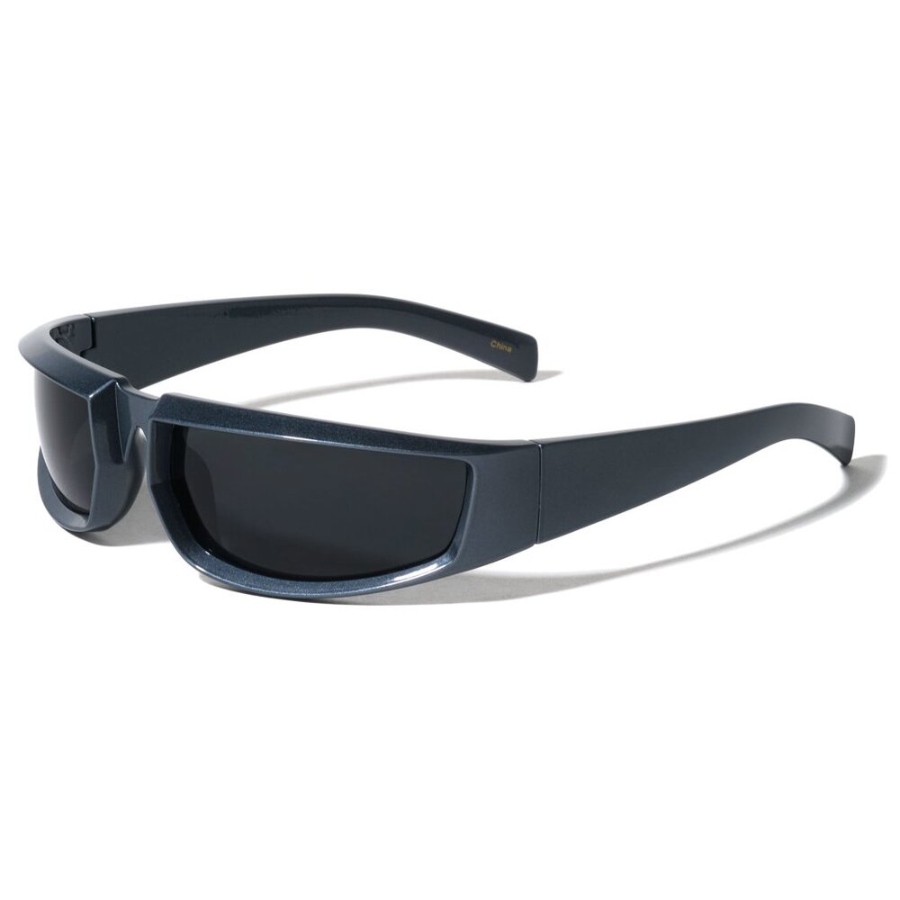 Futuristic Wrap Around Rectangle Sunglasses
